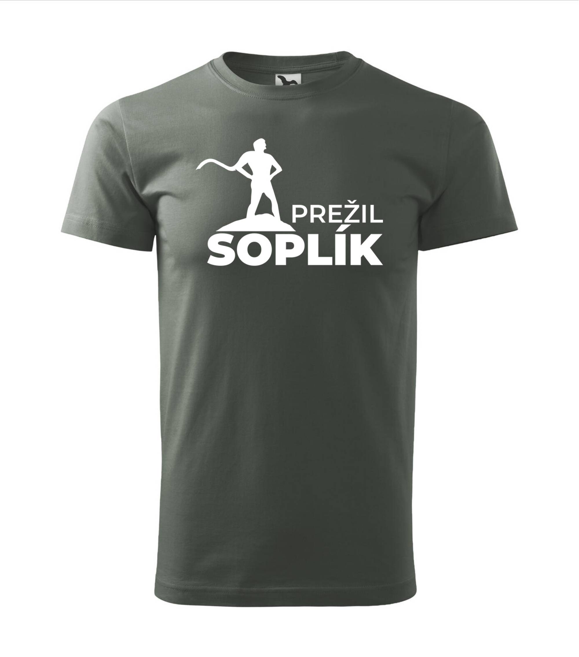 Tričko Prežil soplík – náhľad 3