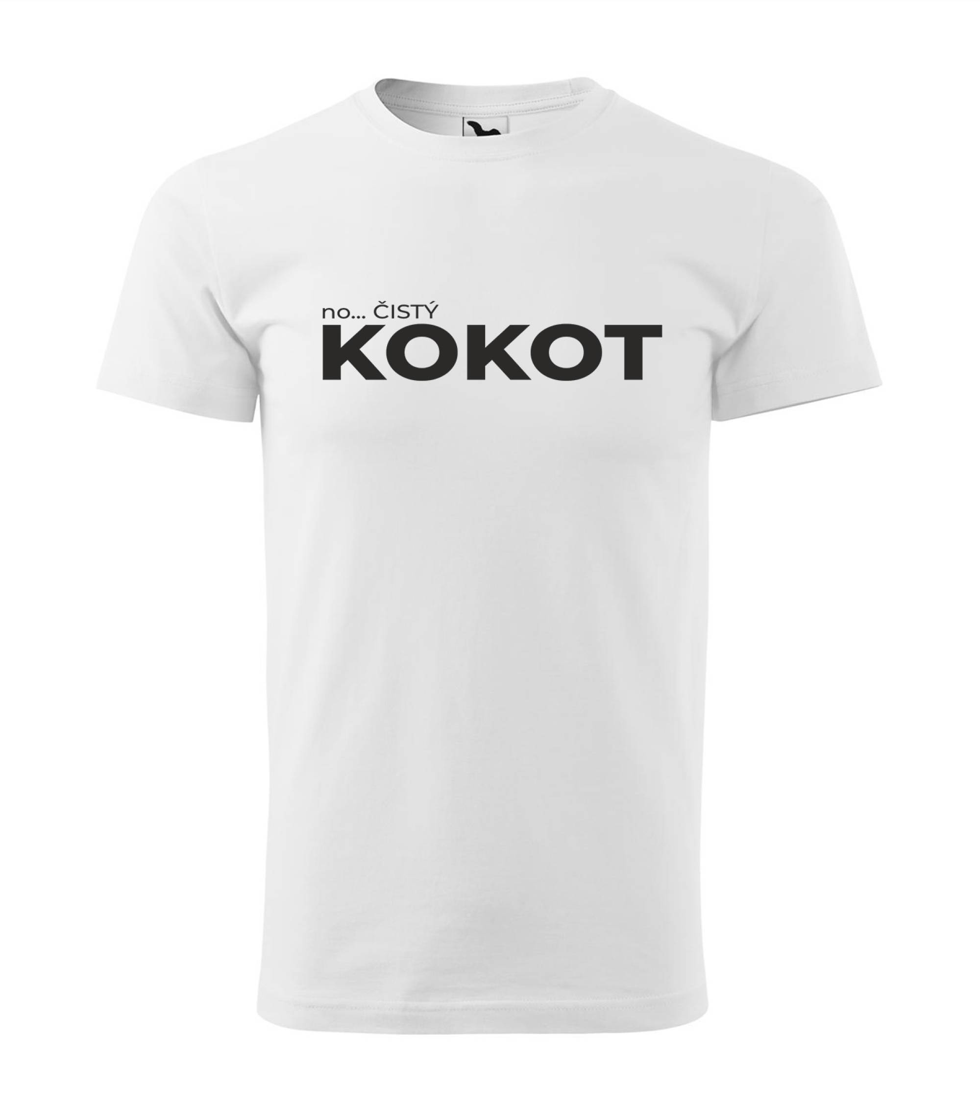 Vtipné tričko čistý kokot – náhľad 4