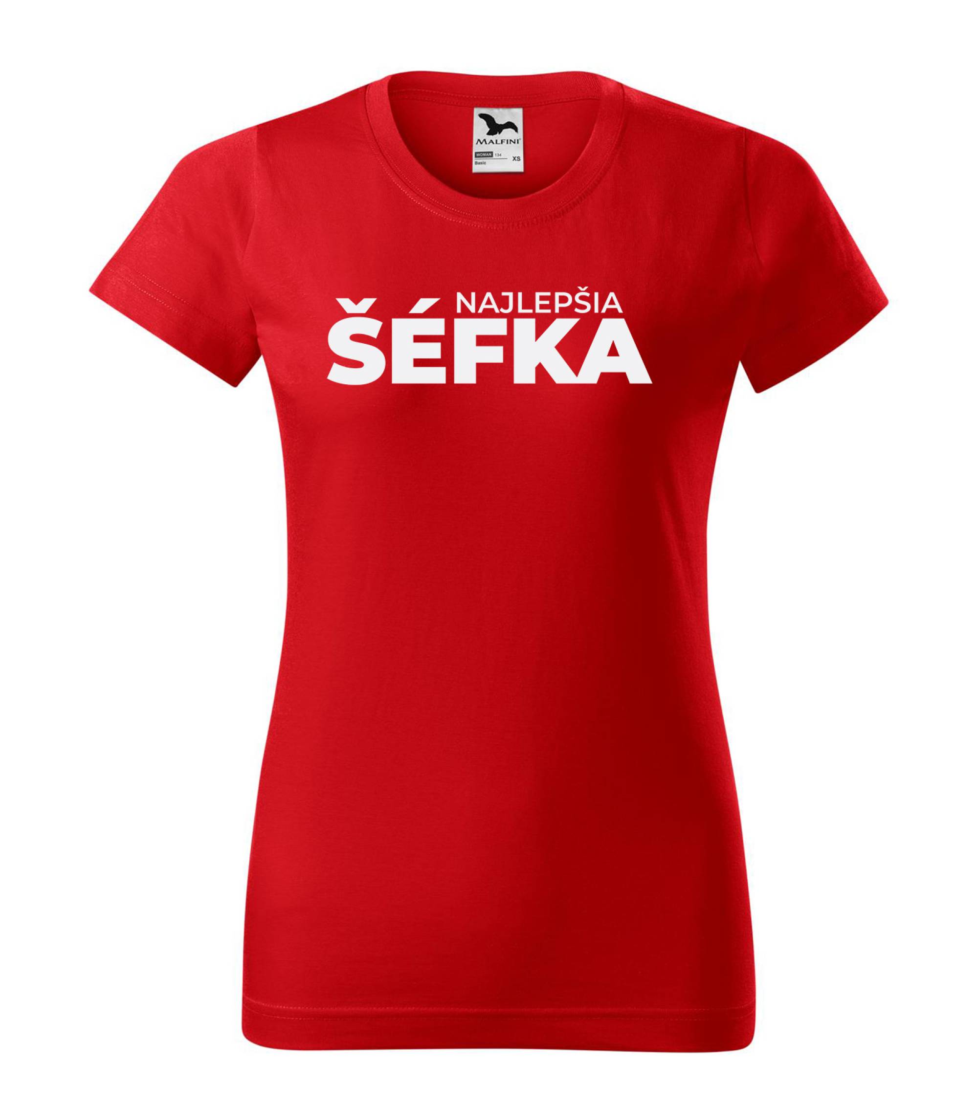 Tričko Najlepšia šéfka – náhľad 4