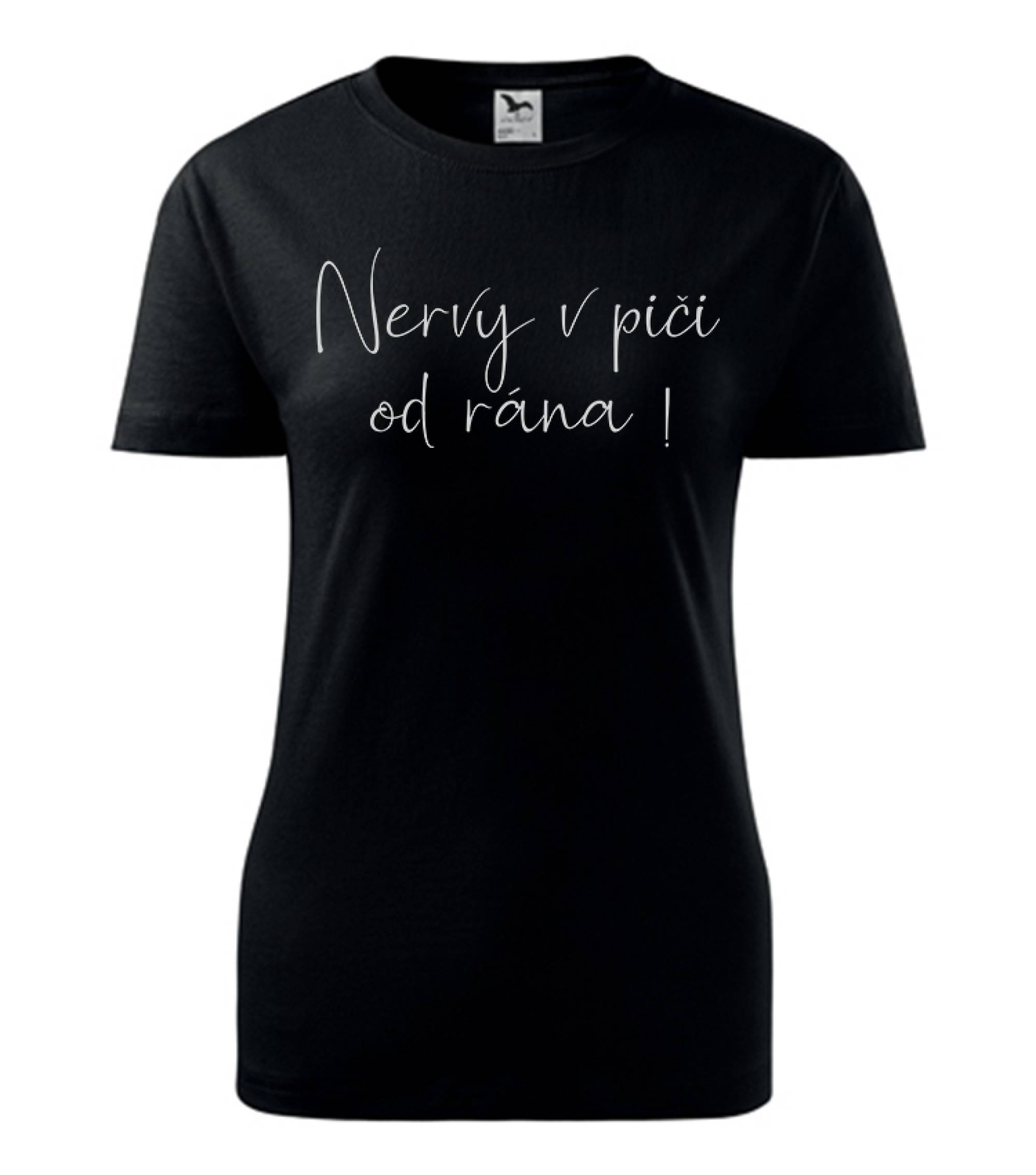 Tričko Nervy v piči od rána – náhľad 4