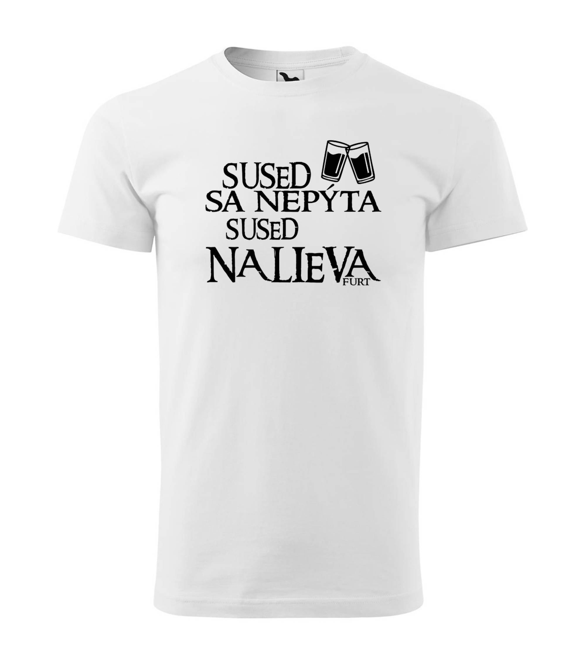 Tričko Sused sa nepýta sused nalieva furt – náhľad 3